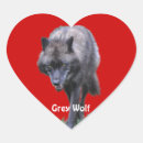Recherche de loup gris autocollants Canis lupus