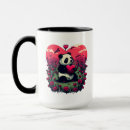 Recherche de panda coeur tasses Amour