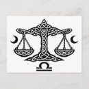 Recherche de symbole de lune cartes postales Horoscope