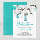 Recherche de turquoise baby shower invitations Neutre