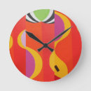 Recherche de couleurs vibrantes horloges Abstrait