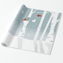 Recherche de oiseau cardinal papier cadeau Hiver