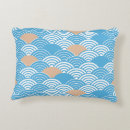 Recherche de vague moderne coussins Motif de vague