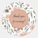 Recherche de fleur simple autocollants Merci