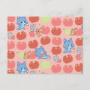 Recherche de chat de tom cartes postales Kawaii