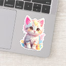 Recherche de gros chat autocollants Chaton mignon