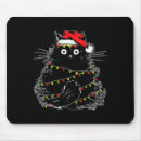 Recherche de lumière noire tapis souris Père noël