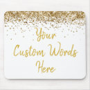 Recherche de blanc or tapis souris Collègue