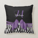 Recherche de améthyste coussins Monogramme