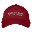 Recherche de regard casquettes Humour