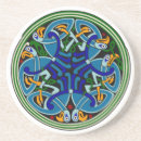 Recherche de knotwork dessous de verres Conception