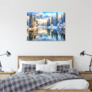 Recherche de paysage neige toiles Hiver