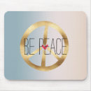 Recherche de peace sign tapis souris Coeur