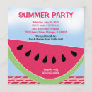 Recherche de carrées invitations fêtes annuelles Pastèque