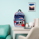 Recherche de football sac a dos Rouge