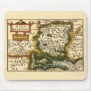 Recherche de cartes historiques tapis souris Antique