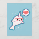 Recherche de narwhal cartes postales Baleines