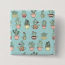 Recherche de cactus mignon badges Floral