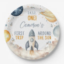 Recherche de fusée assiettes en papier Anniversaire astronaute
