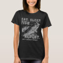 Recherche de pêcheur drôle tshirts Amateur de pêche