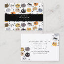 Recherche de chat coloré cartes visite Animal