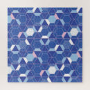 Recherche de hexagone puzzles Arrière plan