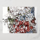 Recherche de couronne rouge cartes postales Floral