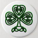 Recherche de trèfle de trois feuilles badges Vert