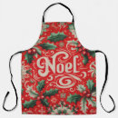 Recherche de noel tabliers Rouge