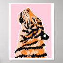 Recherche de arrière plan rose posters Orange
