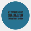 Recherche de gens autocollants Artisanat