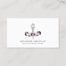 Recherche de ciseaux vintages cartes visite Élégant