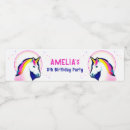 Recherche de magique bouteilles eau étiquettes Fille