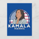 Recherche de politique cartes postales Kamala