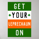 Recherche de fierté irlandaise posters Drôle