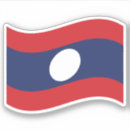 Recherche de drapeau laos autocollants Laotien