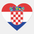 Recherche de drapeau croate autocollants Croatie