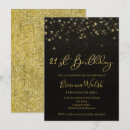 Recherche de black and gold foil invitations Simple