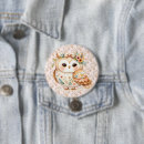 Recherche de dessins hiboux badges Pour elle