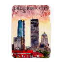 Recherche de city skyline magnete Oklahoma