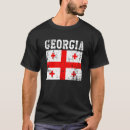 Recherche de drapeau géorgien tshirts Racines