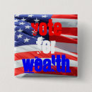 Recherche de présidentiel badges Vote