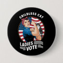 Recherche de vintage chat badges Élection
