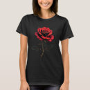 Recherche de rose rouge simple tshirts Fleurs