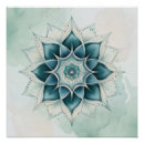 Recherche de mandala bleu posters Méditation