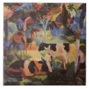 Recherche de paysage carreaux Vintage