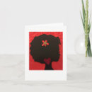 Recherche de cheveux vœux cartes Afro américain