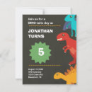 Recherche de dinosaures drôles invitations Amusant