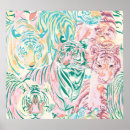 Recherche de visage abstrait posters Illustration