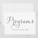 Recherche de programme simple mariage invitations Noir et blanc